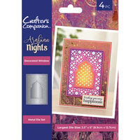 Crafter's Companion - Arabian Nights Collection - Metal Dies - Decorated Window