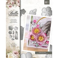 Crafter's Companion - Belle Countryside Collection - Metal Dies - Precious Peonies