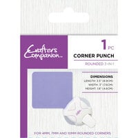 Crafter's Companion - 3-in-1 Rounded Corner Punch