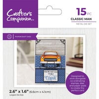 Crafter's Companion - Modern Man Collection - Metal Dies - Classic Man
