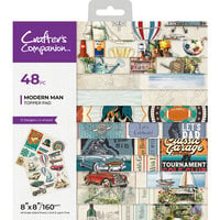 Crafter's Companion - Modern Man Collection - 8 x 8 Topper Pad