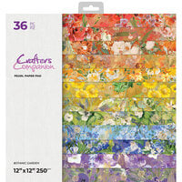 Crafter's Companion - 12 x 12 Paper Pad - Botanic Garden