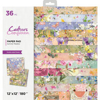 Crafter's Companion - 12 x 12 Paper Pad - Summer Meadow