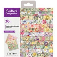 Crafter's Companion - 6 x 6 Paper Pad - Meadow Garden