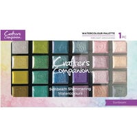 Crafter's Companion - Shimmer Watercolour Palette - Sunbeam