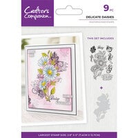 Crafter's Companion - Clear Photopolymer Stamps - Delicate Daisies