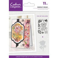 Crafter's Companion - Clear Photopolymer Stamps - Perfect Peony