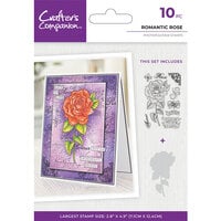 Crafter's Companion - Clear Photopolymer Stamps - Romantic Rose