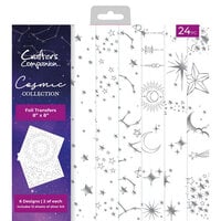 Crafter's Companion - Cosmic Collection - 8 x 8 Foil Transfers