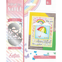 Crafter's Companion - Colour Your World Collection - Metal Dies - Look For Rainbows