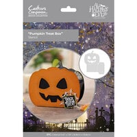 Crafter's Companion - All Hallows Eve Collection - Stencil - Pumpkin Treat Box
