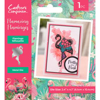 Crafter's Companion - Flamazing Flamingos Collection - Metal Dies - Flamingo Silhouette