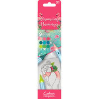 Crafter's Companion - Flamazing Flamingos Collection - Tricoulour Aqua Markers - 3 Pack