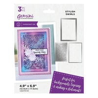 Crafter's Companion - Gemini - Create A Card - Dies - Stylish Swirls