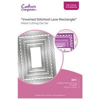 Crafter's Companion - Metal Dies - Inverted Stitched Lace Rectangle