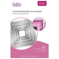 Crafter's Companion - Metal Dies - Inverted Stitched Lace Square