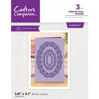 Crafter's Companion - Dies - Elements - Ornate Oval Frames