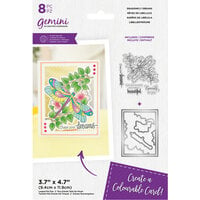 Crafter's Companion - Gemini - Clear Acrylic Stamp and Die Set - Dragonfly Dreams