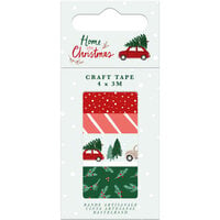 Violet Studio - Home For Christmas Collection - Craft Tape Assortment
