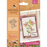 Crafter's Companion - Nature's Garden Honeysuckle Collection - Clear Acrylic Stamps - Honeysuckle Flower