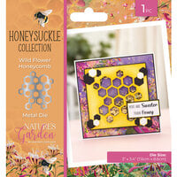 Crafter's Companion - Nature's Garden Honeysuckle Collection - Metal Dies - Wild Flower Honeycomb