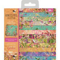 Crafter's Companion - Nature's Garden Honeysuckle Collection - 6 x 6 Paper Pad - Honeysuckle