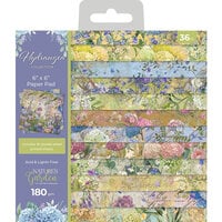 Crafter's Companion - Nature's Garden Hydrangea Collection - 6 x 6 Paper Pad