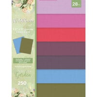 Crafter's Companion - Nature's Garden Wildflower Collection - A4 Luxury Linen Card Pack