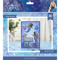 Crafter's Companion - Enchanted Ocean Collection - Clear Acrylic Stamps - Ocean Dreams