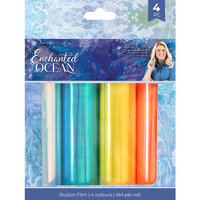 Crafter's Companion - Enchanted Ocean Collection - Illusion Film - 4 Pack