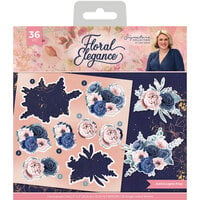 Crafter's Companion - Floral Elegance Collection - 6 x 6 Decoupage Pad