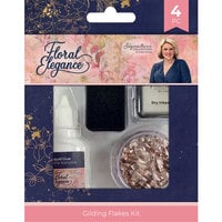 Crafter's Companion - Floral Elegance Collection - Gilding Flakes Kit