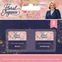 Crafter's Companion - Floral Elegance Collection - Shimmer Inkpads
