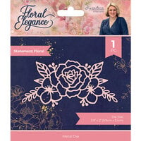 Crafter's Companion - Floral Elegance Collection - Metal Dies - Statement Floral