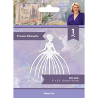 Crafter's Companion - Once Upon A Time Collection - Metal Dies - Princess Silhouette