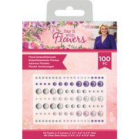 Crafter's Companion - Say It With Flowers Collection - Floral Embellishments