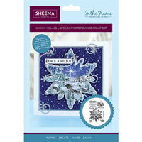 Crafter's Companion - In The Frame Collection - Clear Photopolymer Stamps - Snowy Village