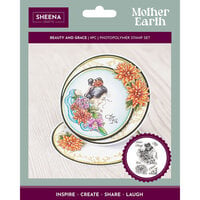 Crafter's Companion - Mother Earth Collection - Clear Photopolymer Stamps - Beauty and Grace