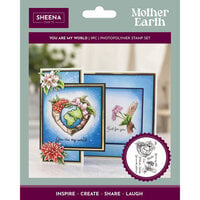 Crafter's Companion - Mother Earth Collection - Clear Photopolymer Stamps - You Are My World