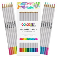 Colorista - Coloured Pencils - Bright and Vivid - 12 Piece Set