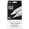 Crafter's Companion - Spectrum Noir - Illustrator Marker Set - Neutral