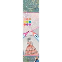 Crafter's Companion - Age Of Elegance Collection - Tricolour Aqua Pens - 3 Pack