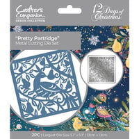 Crafter's Companion - Twelve Days of Christmas Collection - Metal Dies - Create A Card - Pretty Partridge
