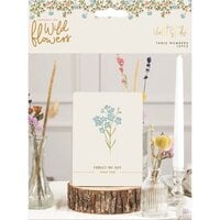 Violet Studio - Amongst The Wildflowers Collection - Table Numbers
