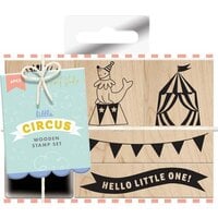 Violet Studio - Little Circus Collection - Wooden Stamp Set