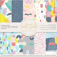 Violet Studio - Essentials Collection - 12 x 12 Paper Pack - Abstract