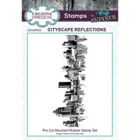 Creative Expressions - Pre-Cut Mounted Rubber Stamps - Cityscape Reflections