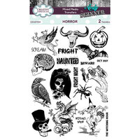Creative Expressions - Halloween - Mixed Media Transfers - Horror