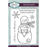 Creative Expressions - Christmas - Clear Photopolymer Stamps - Snowman Kisses