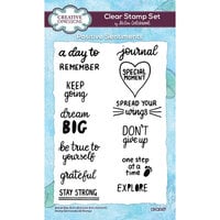 Creative Expressions - Clear Photopolymer Stamps - Positive Sentiments